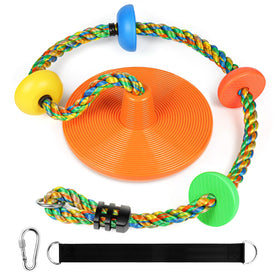 ZNCMRR Tree Swing Seat ready for backyard play and active kids.