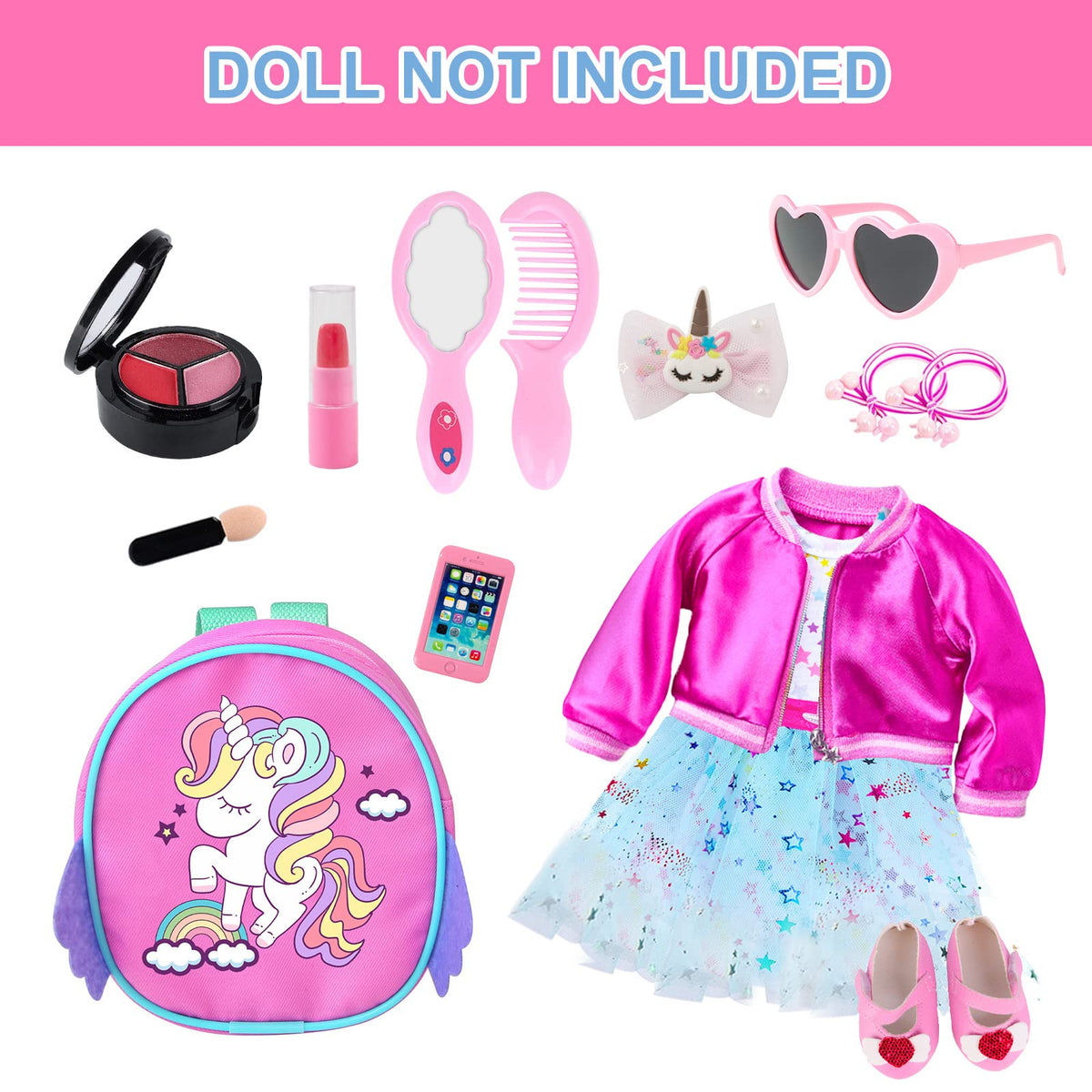 ZNTWEI eyeshadow palette for playful doll makeup sessions.