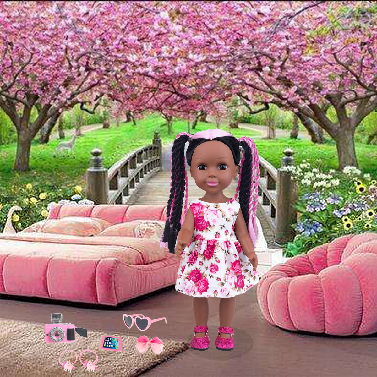 ZNTWEI doll phone accessory to support pretend conversations