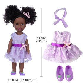 ZNTWEI doll shoes included for complete outfits.