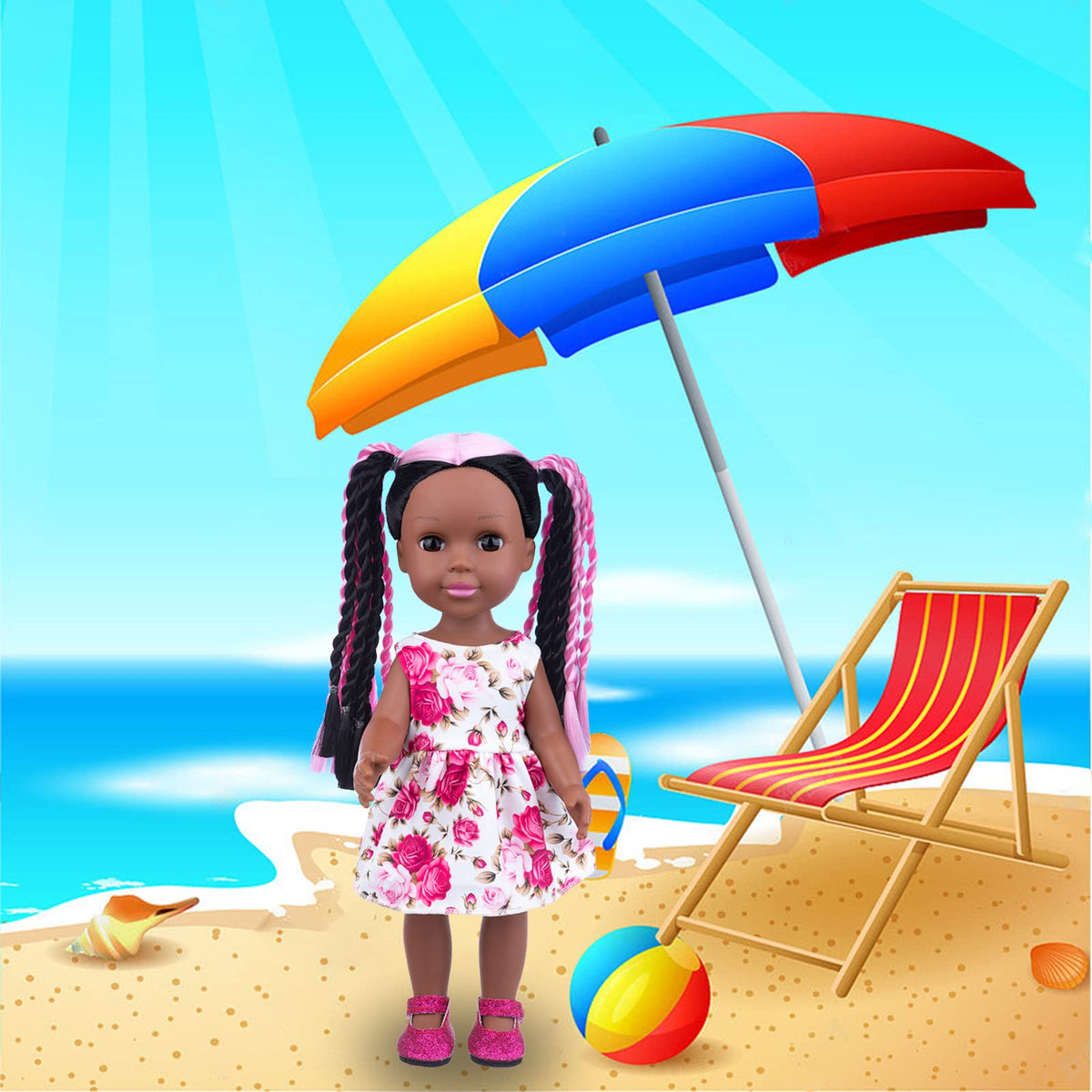 ZNTWEI doll sunglasses accessory to complement outfits
