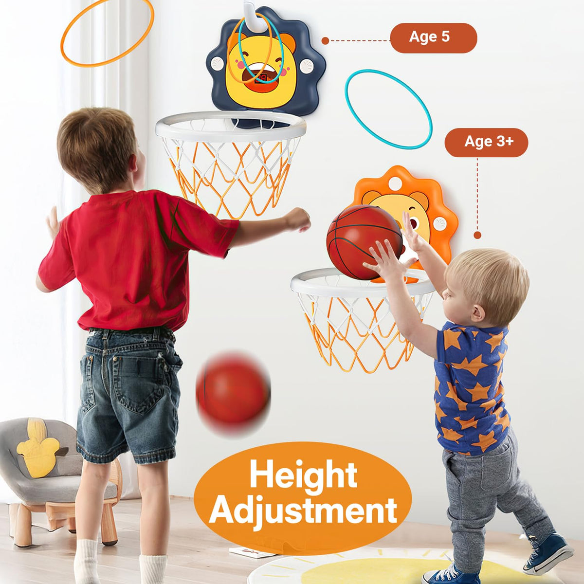 ZOENMG safe polypropylene construction for worry-free play.