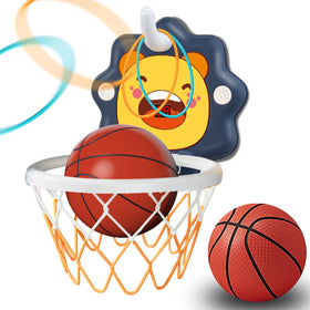 ZOENMG toddler basketball hoop adjustable height for growing players and versatile practice