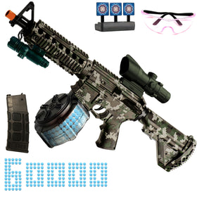 ZoffyFabrizio M416 gel splat blaster with drum for rapid-fire outdoor play