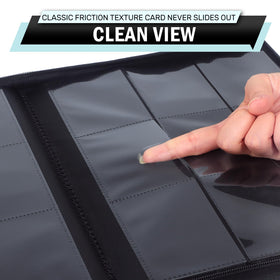 Zofly padded exterior and teal PU cover protecting cards during travel