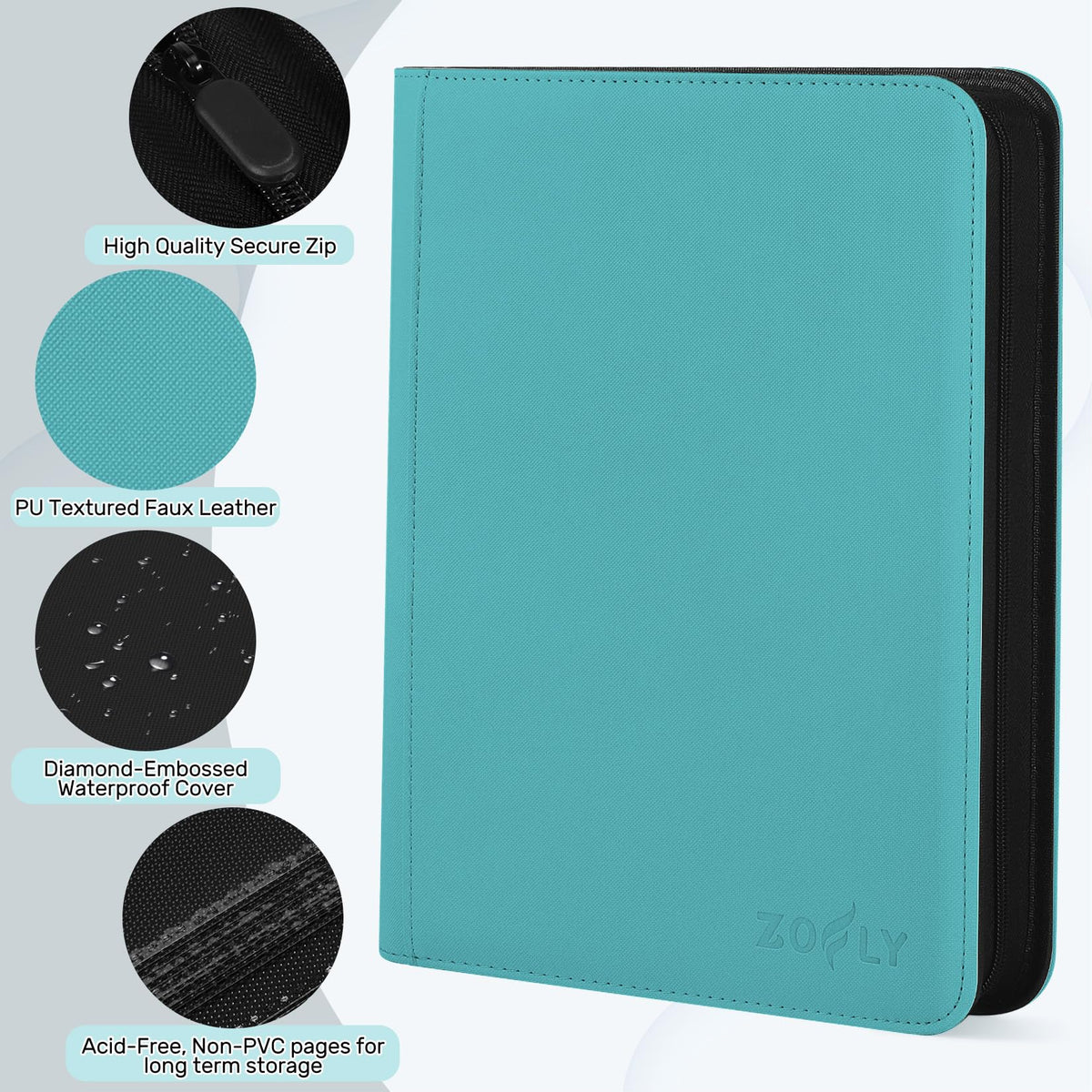 Zofly ultra-clear sleeves protect cards while displaying holofoil details