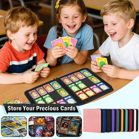 Zofly archival-grade acid-free non-PVC sleeves protect cards from stickiness and fading.