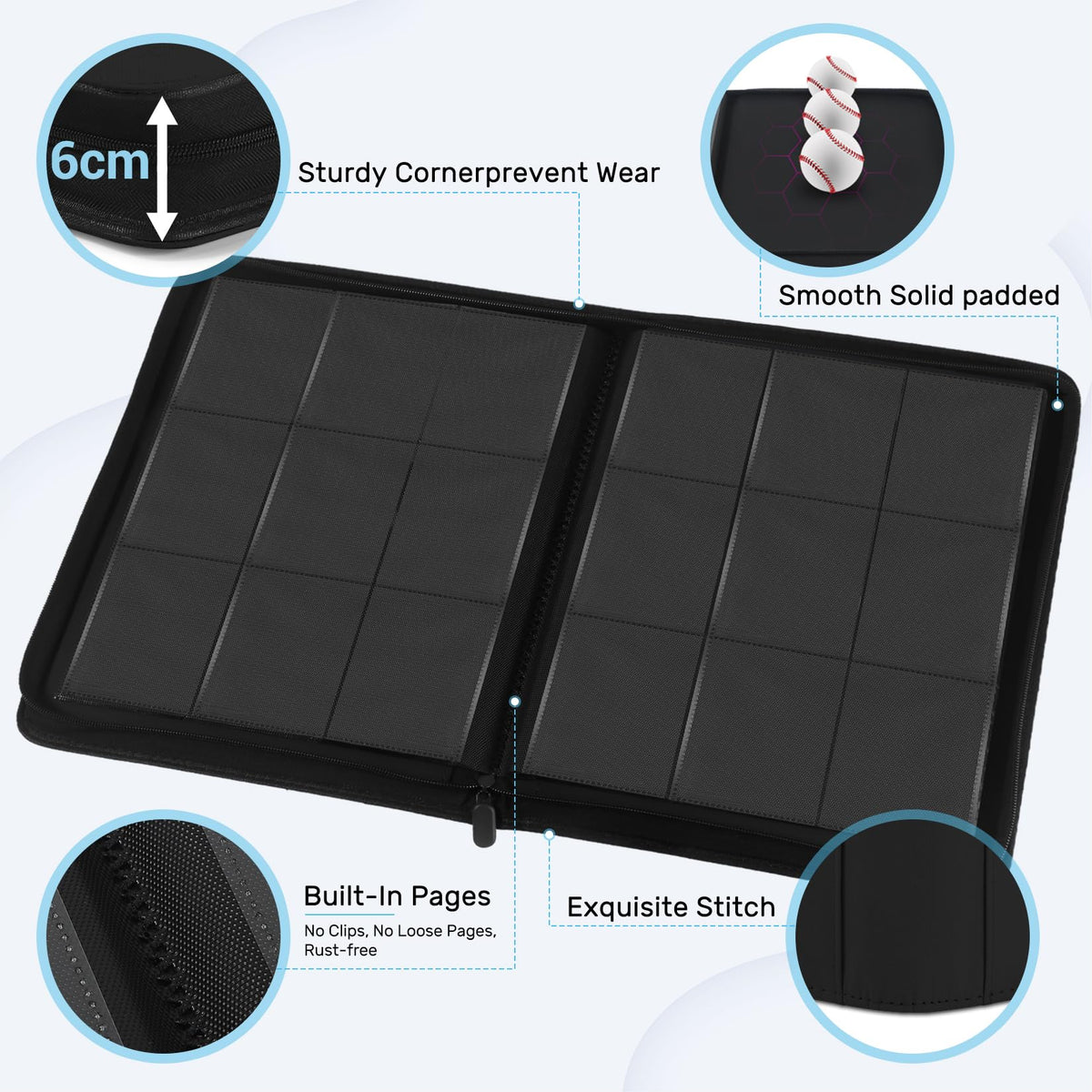 Zofly side-loading sleeves keep holofoil cards safe and visible