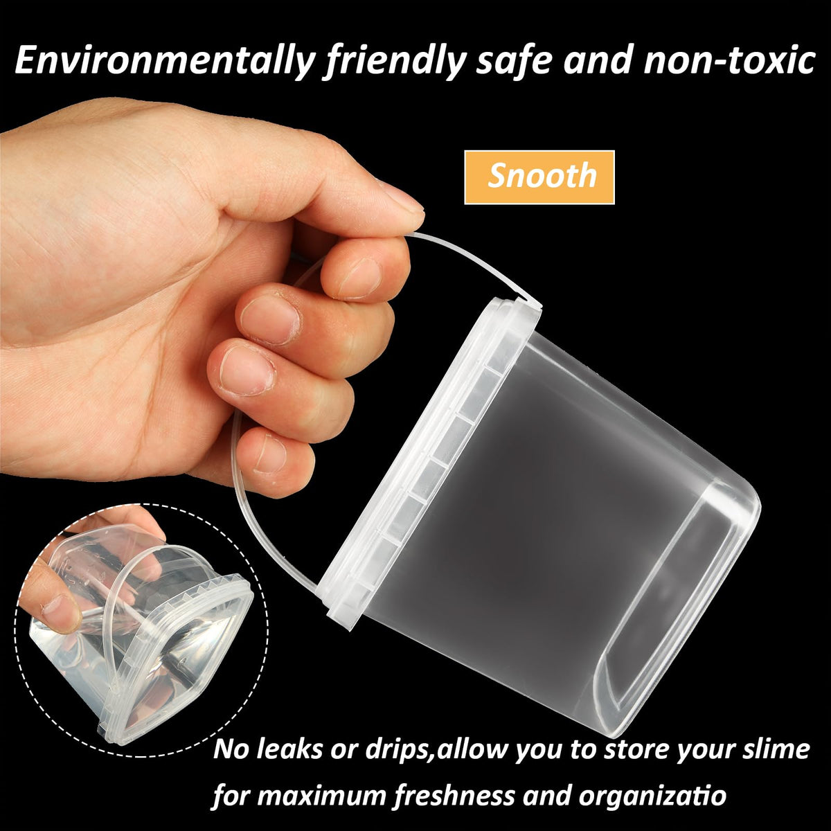 ZOFORTY nestable containers save space when not in use