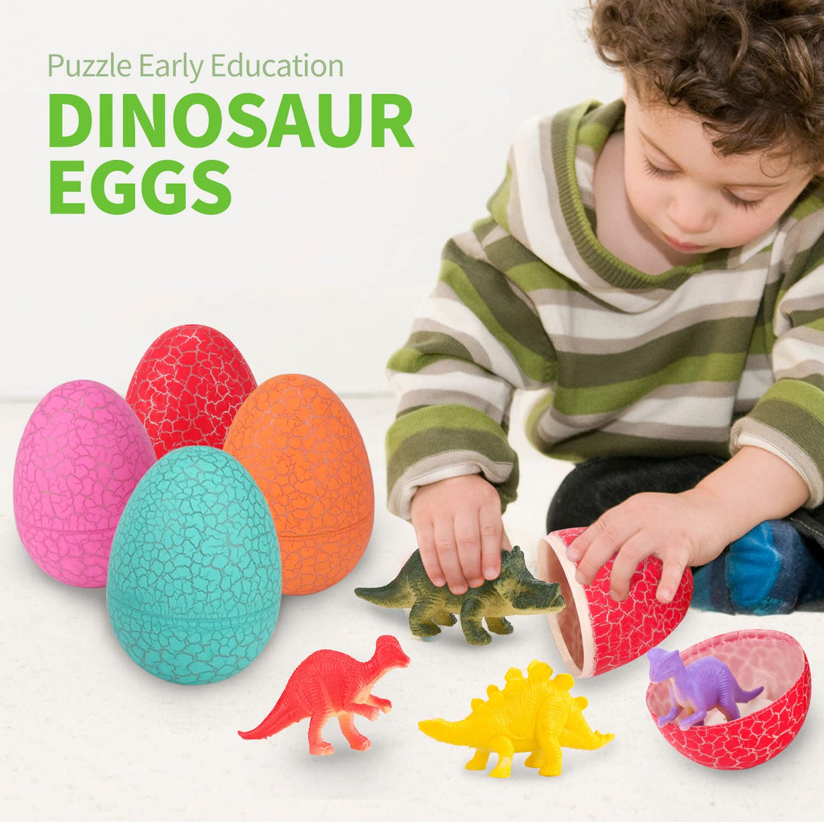 ZOHANINDL durable Easter egg material resists drops for long-lasting fun.