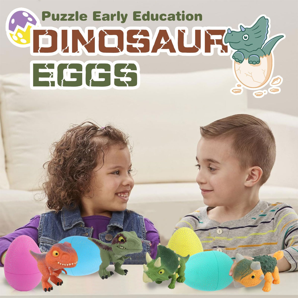 ZOHANINDL features Tyrannosaurus Rex, Velociraptor, Ankylosaurus, Triceratops