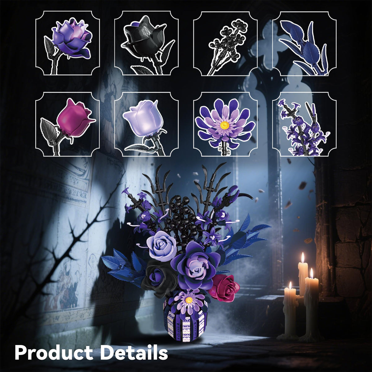 ZONECYTD gothic gift vibe for Halloween or anniversaries adds unique charm.