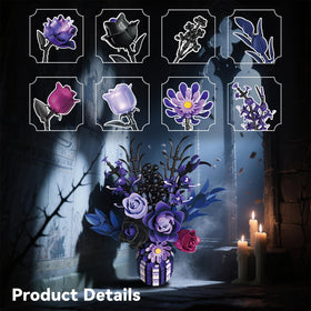 ZONECYTD gothic gift vibe for Halloween or anniversaries adds unique charm.