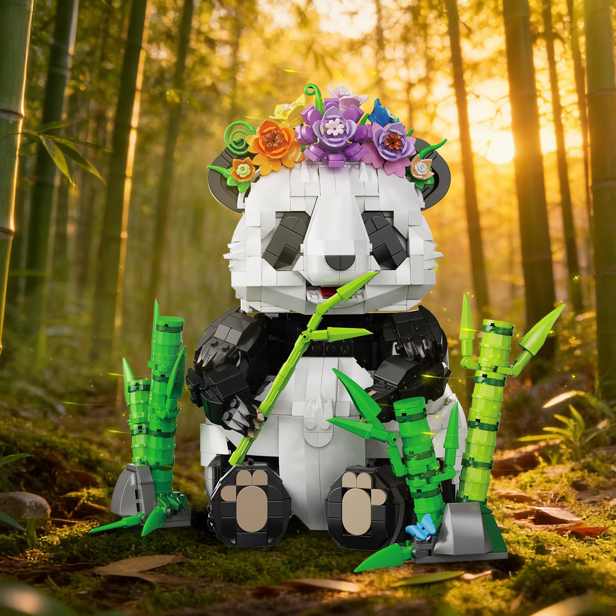 ZONECYTD Panda Building Set replacement parts available if any piece is missing