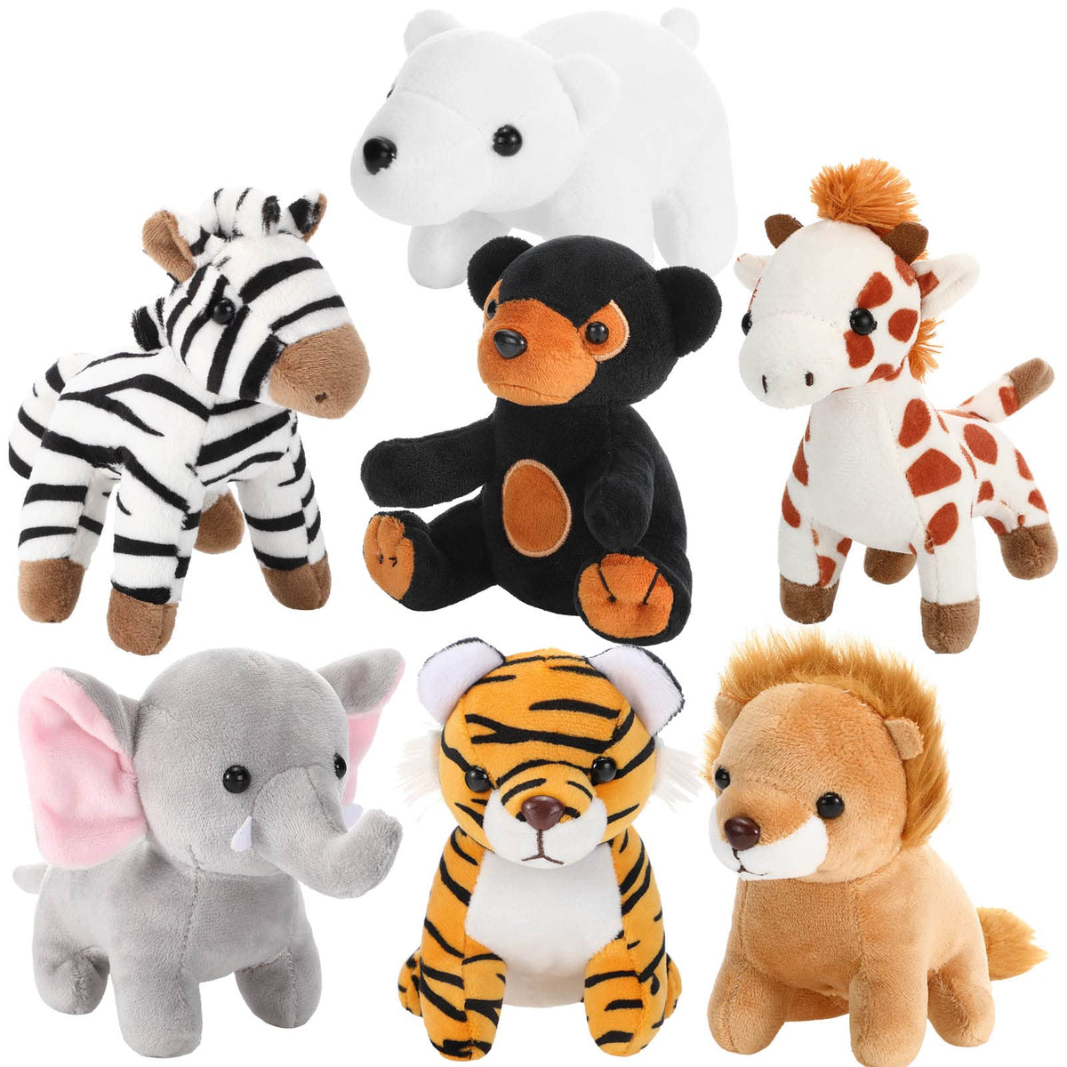 Zonon plush safari elephant—soft cuddly decor and comforting bedtime companion.