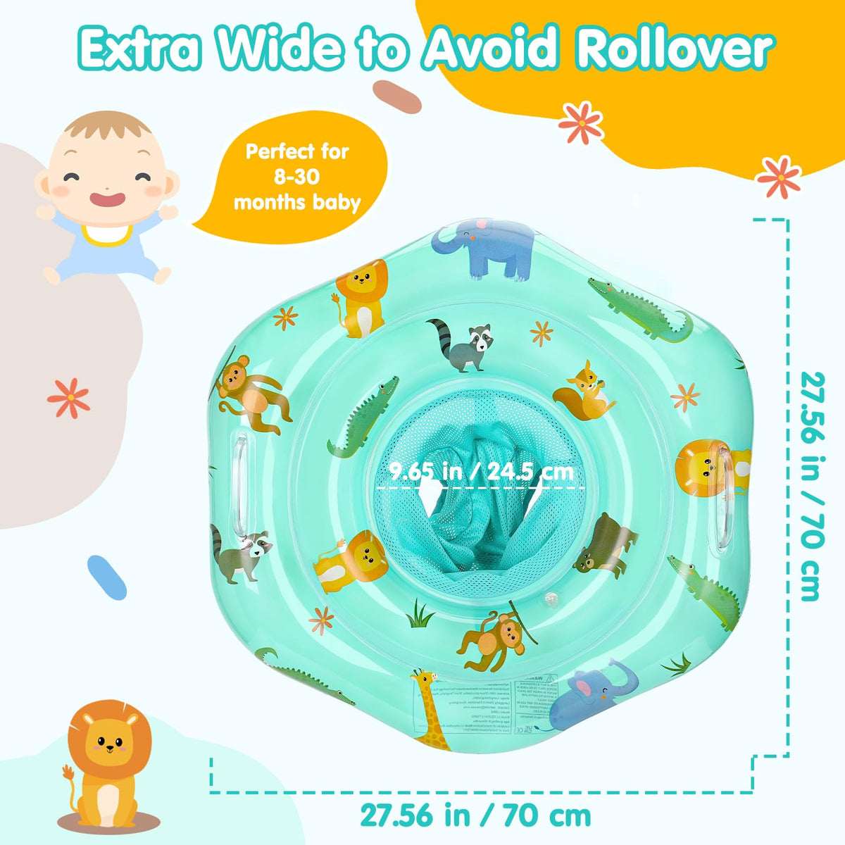 Zooawa double independent valves ensure quick setup and reliable inflation
