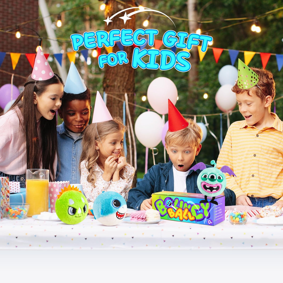 ZOOJOY backpack-friendly bouncy ball adds playful flair.