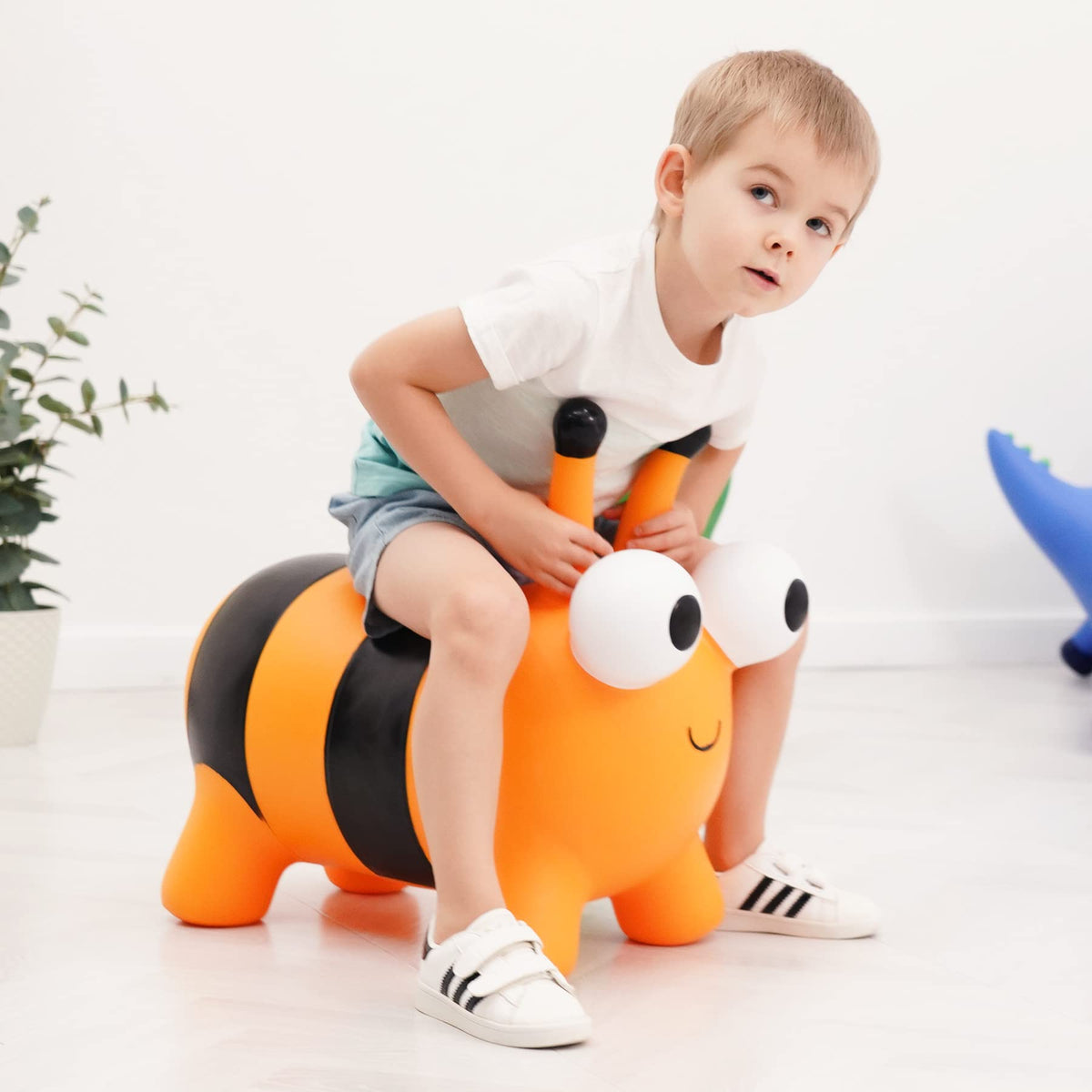ZOOJOY Bee Bouncy Hopper ideal for indoor and outdoor fun for kids