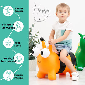 ZOOJOY Bee Bouncy Hopper inflation valve reveals quick setup for playtime