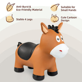 ZOOJOY Bouncy Horse safe eco-materials ensure gentle skin contact.