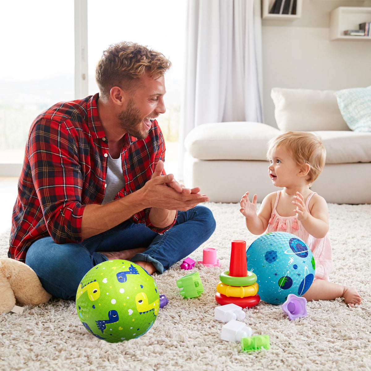 ZOOJOY bright cartoon designs capture children's attention during play.