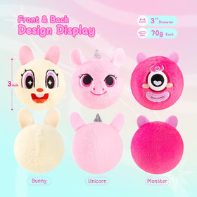 ZOOJOY bunny plush bouncy ball – safe texture for tiny hands and playful toss.