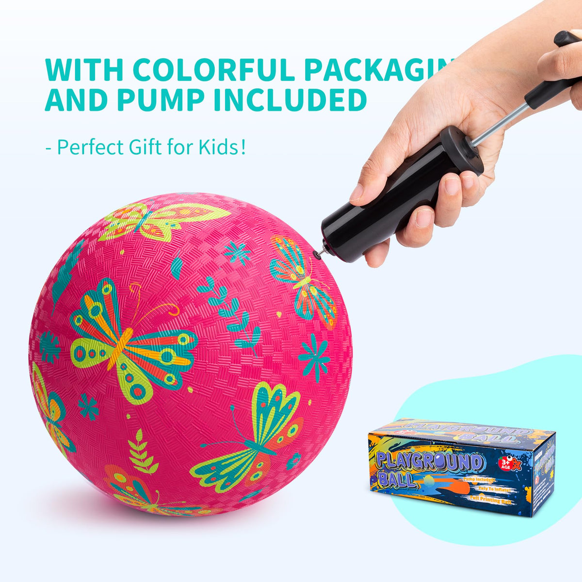 Children enjoy dodgeball and kickball with ZOOJOY playground balls