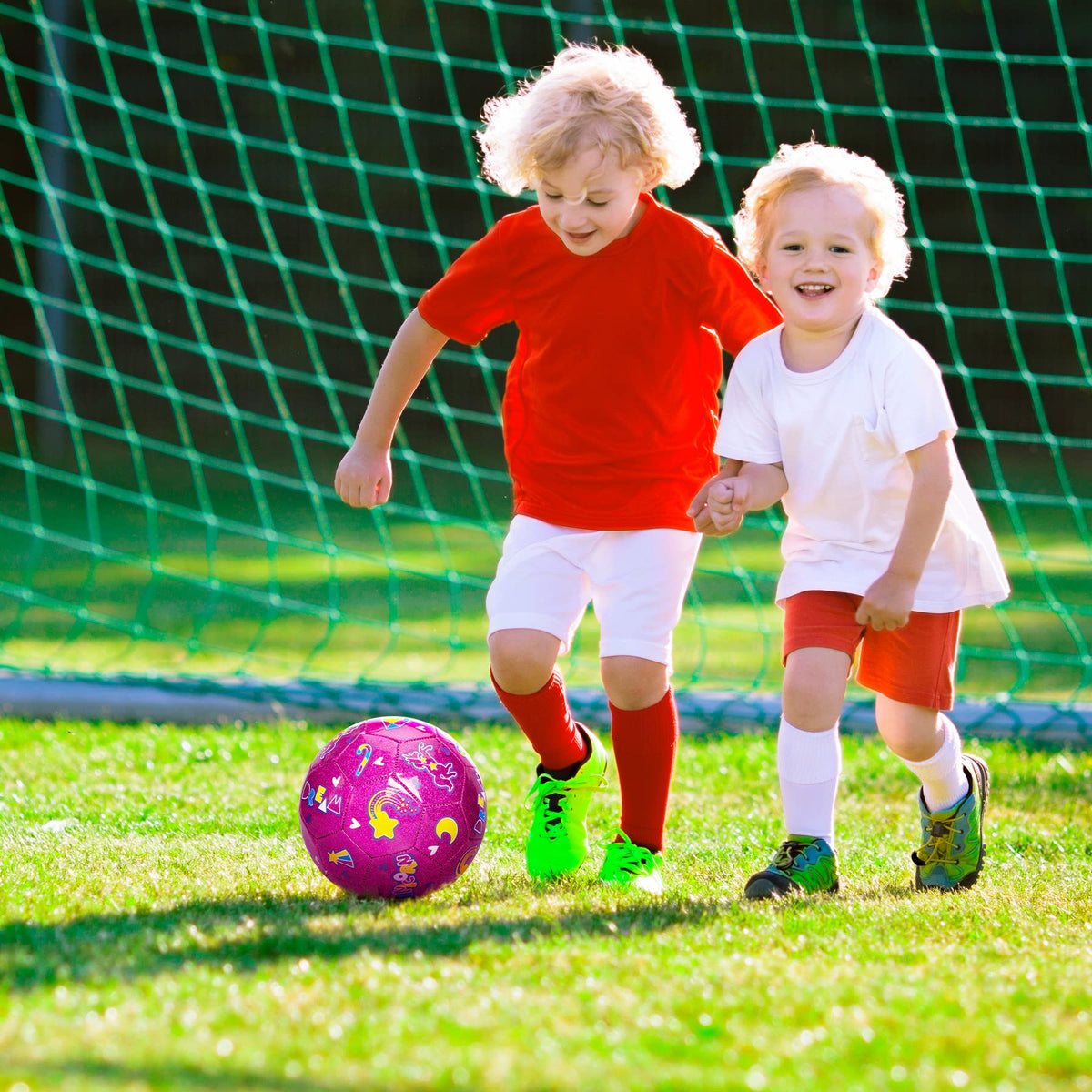 ZOOJOY gift-ready unicorn soccer ball invites joyful play and shared moments.