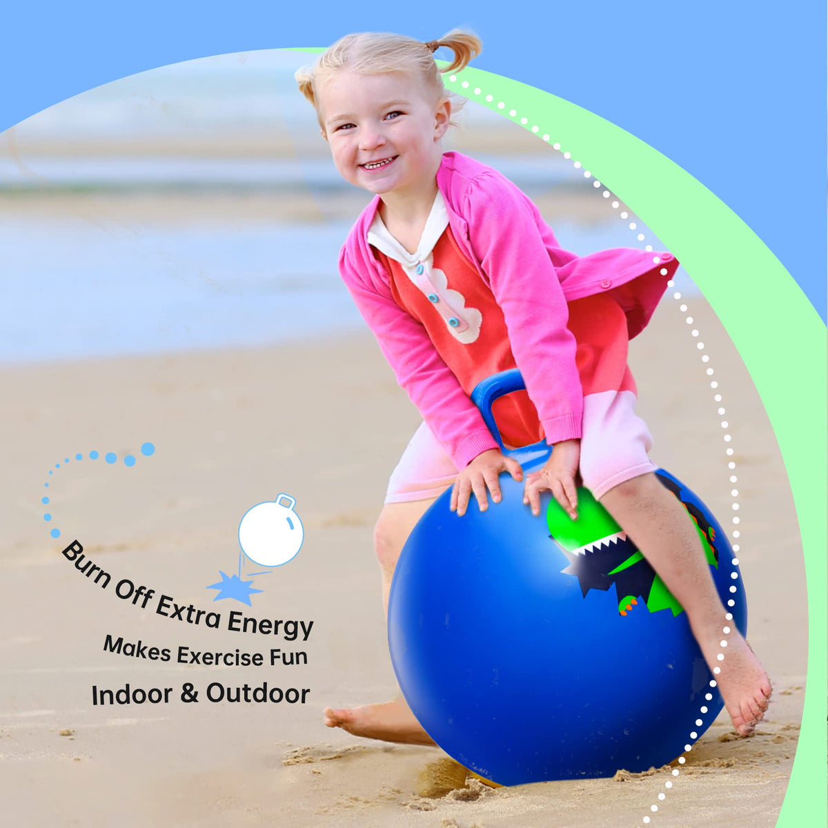 Inflation steps for the ZOOJOY Hopper Ball setup