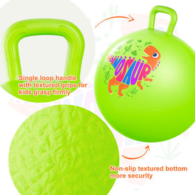 ZOOJOY Hopper Ball with pump enables quick inflation for easy setup.