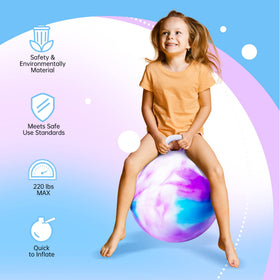 ZOOJOY non-slip bottom helps safe indoor bouncing