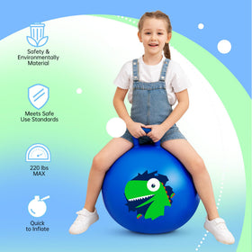 ZOOJOY Hopper Ball features thick material for durable play