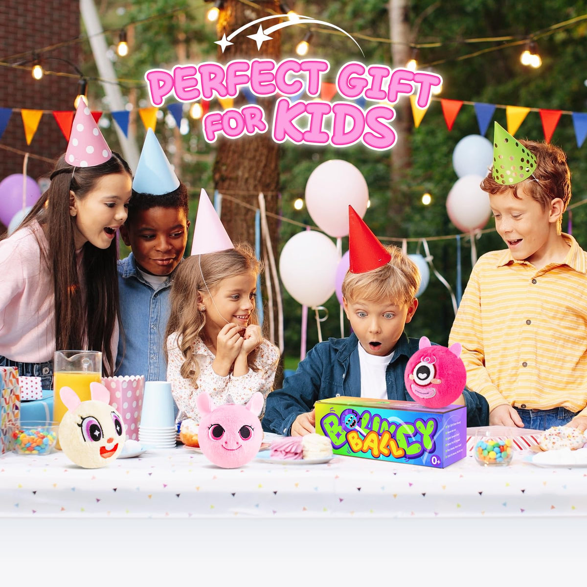 ZOOJOY plush balls for indoor and outdoor play.