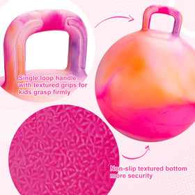 Inflation guide for ZOOJOY hopper ball with hand pump