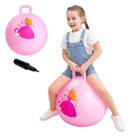 ZOOJOY Princess Hopper Ball in gift box, ideal birthday surprise.