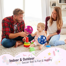 ZOOJOY purple-pink colorway suits active kids seeking engaging, kid-friendly gear.