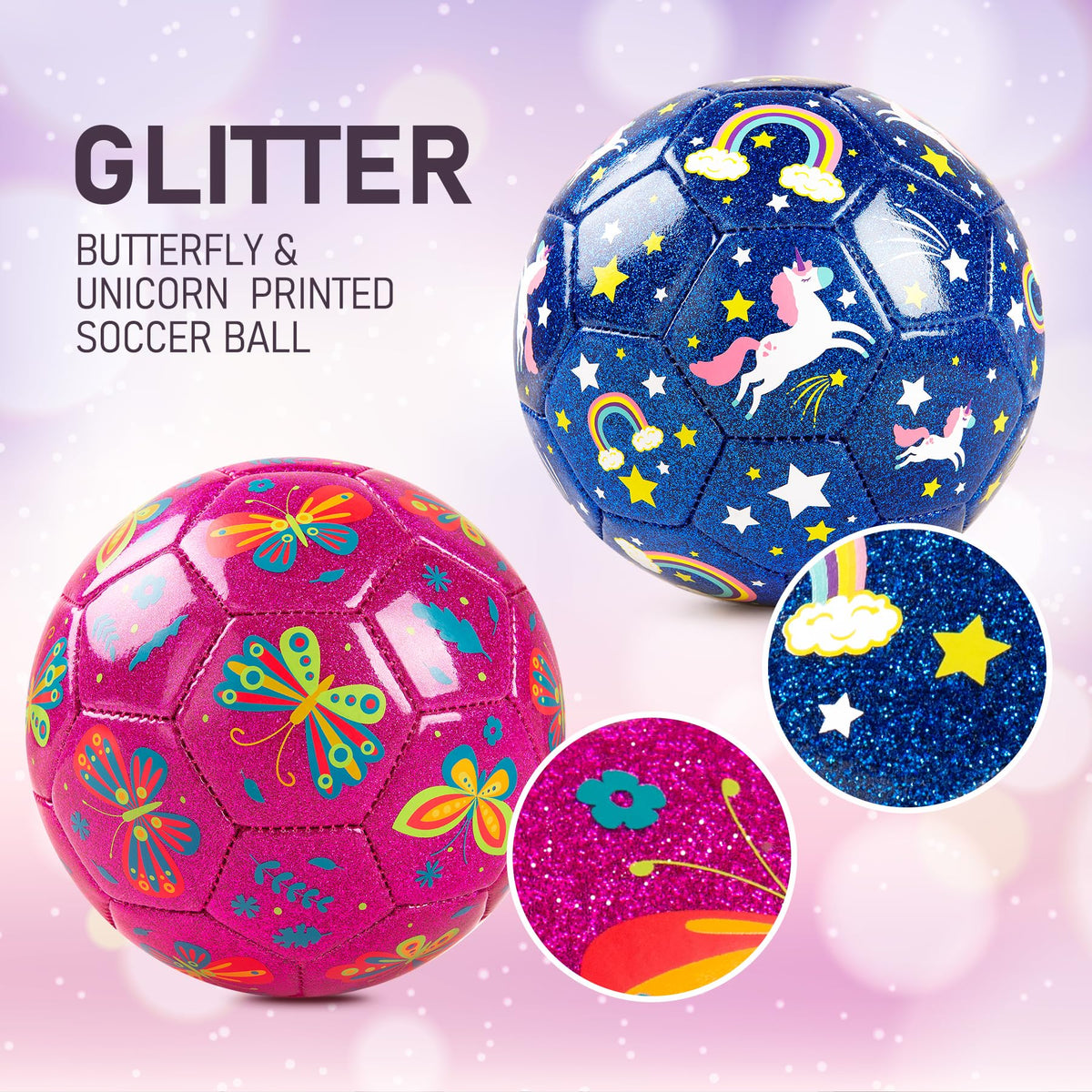 ZOOJOY size-2 ball invites indoor or outdoor play in backyards or classrooms.