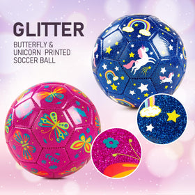 ZOOJOY size-2 ball invites indoor or outdoor play in backyards or classrooms.