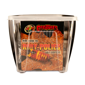 Zoo Med Creatures Isopod Habitat Kit leaf litter and cork bark shelter.