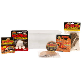 Zoo Med Creatures Isopod Habitat Kit stackable containers for modular setups.