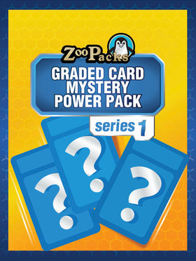 Zoo Packs graded card mystery power pack: premium graded card for collectors.