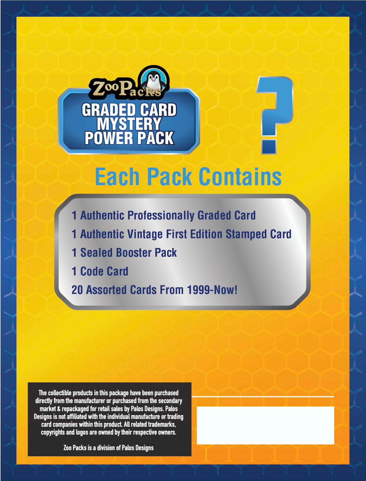 Zoo Packs booster pack with holofoil cards enhances Pokemon card collection.