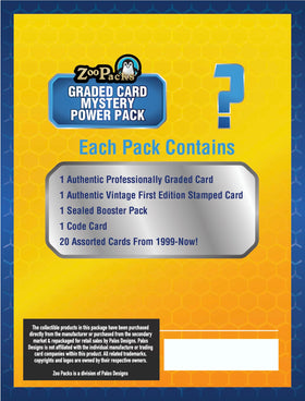 Zoo Packs booster pack with holofoil cards enhances Pokemon card collection.
