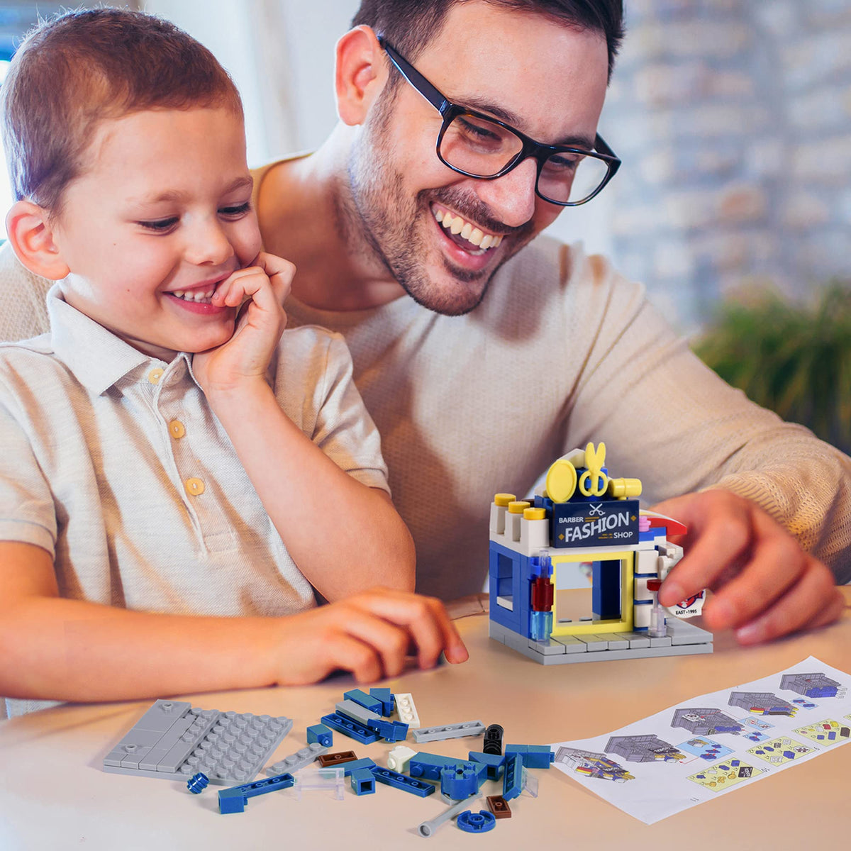ZornRC delivery station city scene helps kids organize play scenarios and logistics