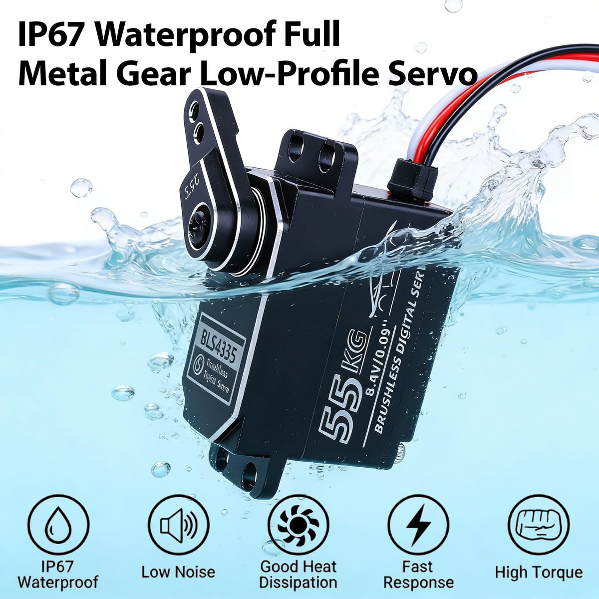 0-09sec 60° rapid response for responsive steering under high-speed conditions.