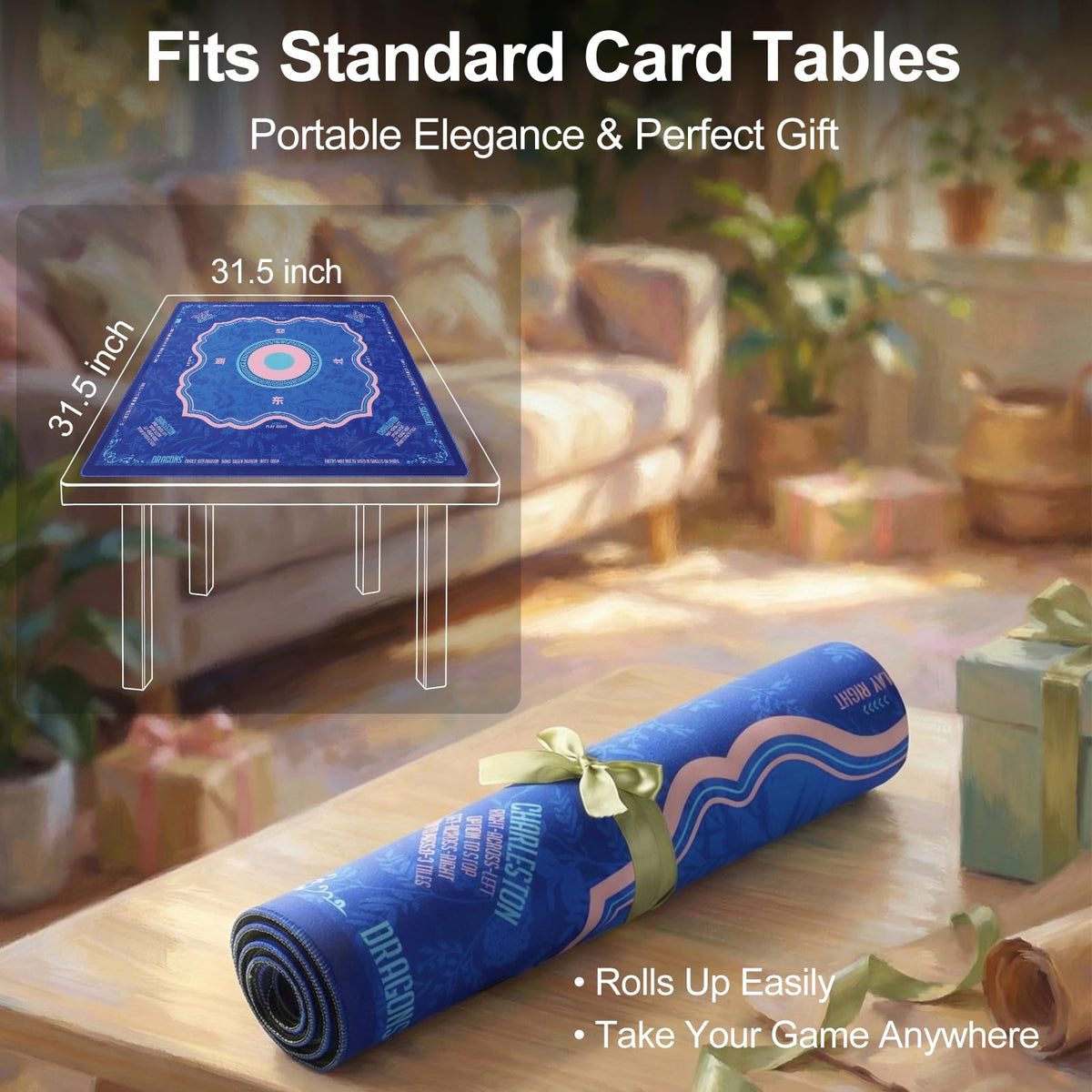 Zovadros table protection and noise reduction for delicate furniture surfaces.