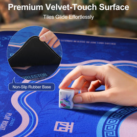 Zovadros Ultra-soft velvet surface enables gentle tile gliding.