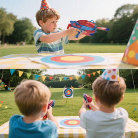 Zowrait versatile game setup for indoors or outdoors play