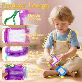 ZoxiLume durable kid-friendly plastic frame built for everyday play.