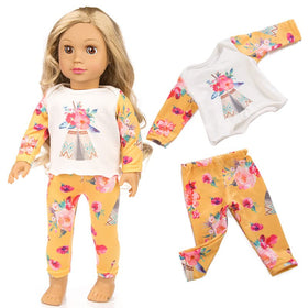 ZQDOLL 18-inch doll pants provide easy-fit pieces for adventures.